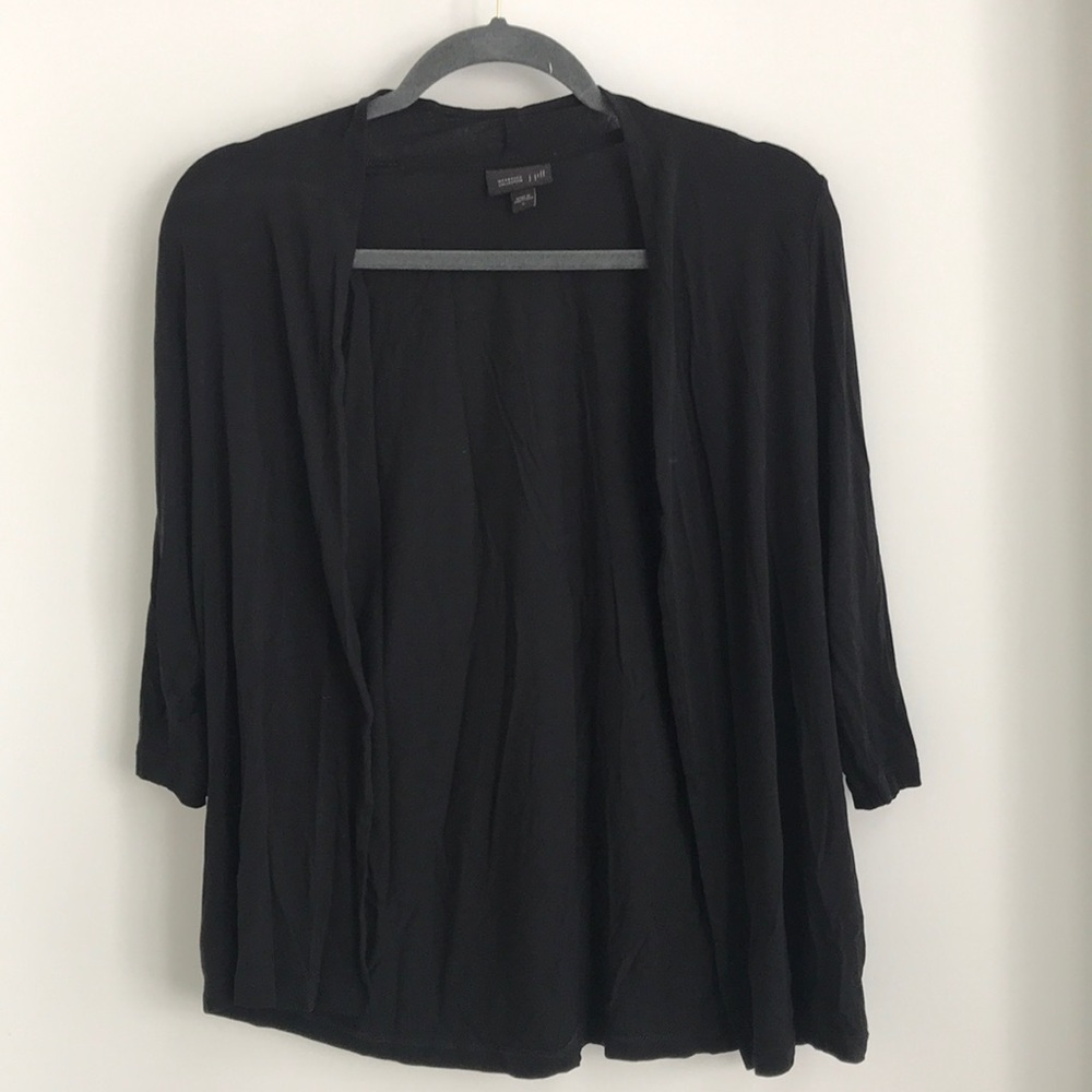 J Jill Black Cardigan